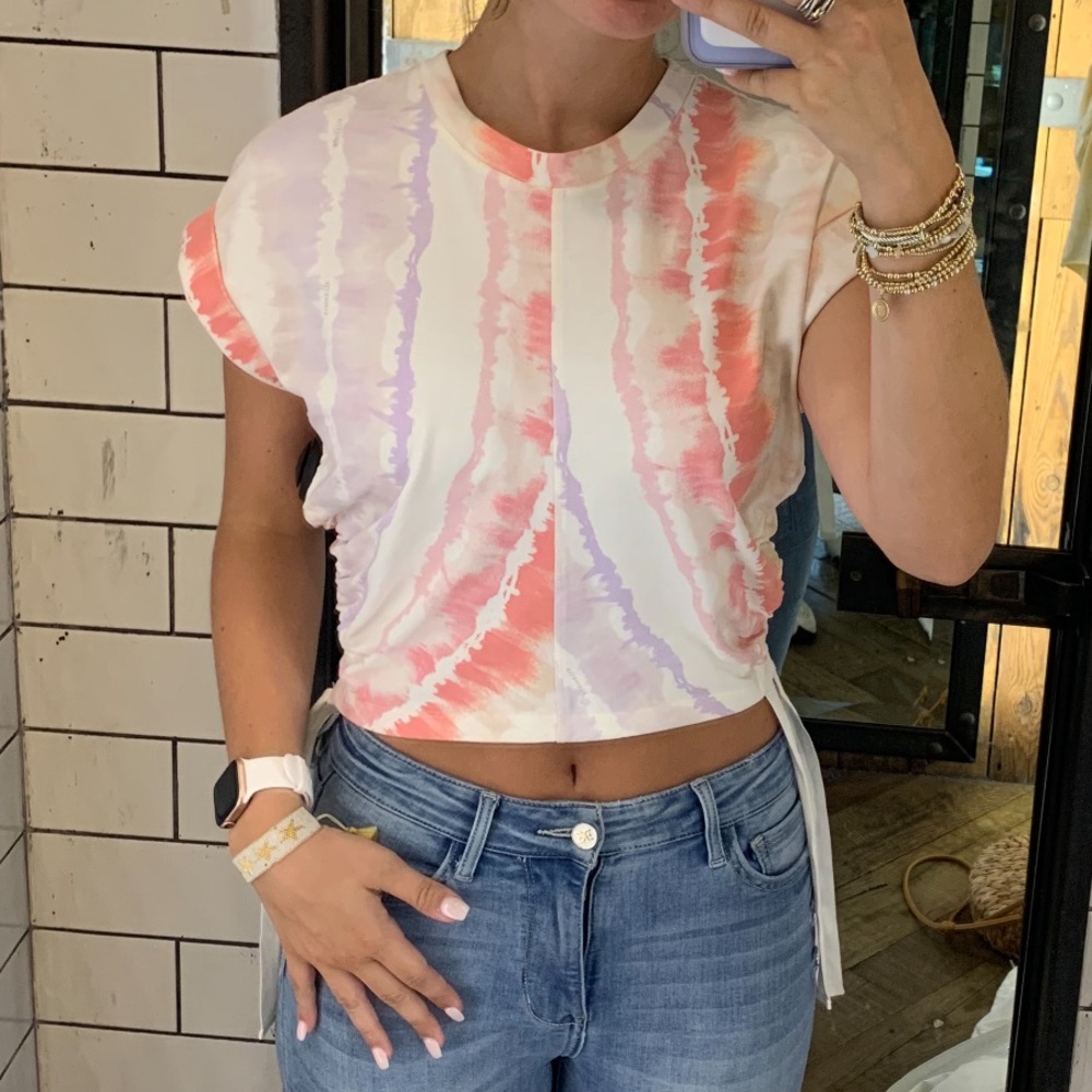 All Saints tie dye shirt Size Small